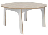 Keukenhof bso tafel rond 120 cm Wit Tangara Groothandel voor Kinderopvang inrichtingen